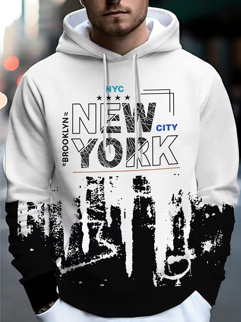 Street Style New York Fashion - New NEW YORK Letter Black and