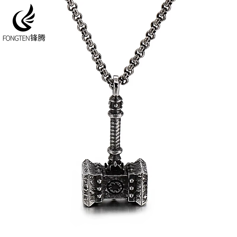 Fashion Street Singapore - Fongten Gothic Búa Đầu Lâu Cắm