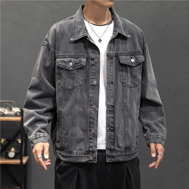 Denim Mới Áo Khoác Nam Vintage - đánh giá và giá Street Fashion Jacket Men