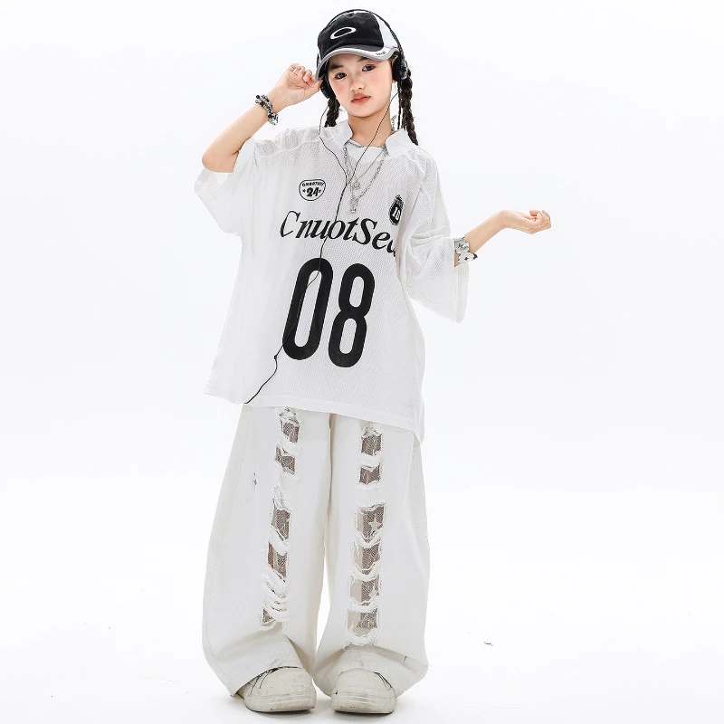 Girls ‌Hip Hop Mesh T-shirt St - đánh giá và giá Street Fashion Outfit Girl