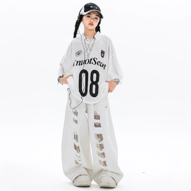 Girls ‌Hip Hop Mesh T-shirt St - đánh giá và giá Street Fashion Outfit Girl