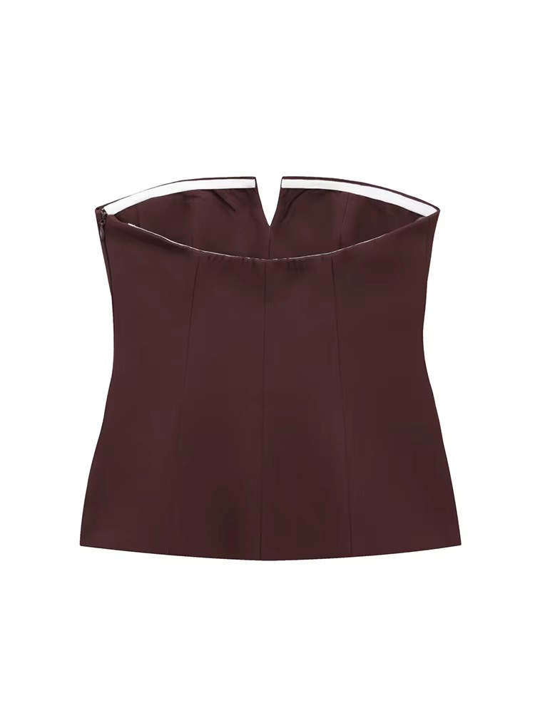 TFMLN Womens Strapless Crop 20 - đánh giá và giá Street Fashion Trend 2025