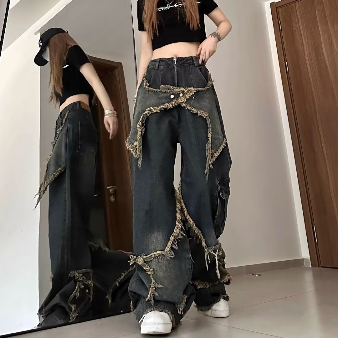 2025 Chic Gothic Pockets Zippe - đánh giá và giá Street Fashion Trend 2025