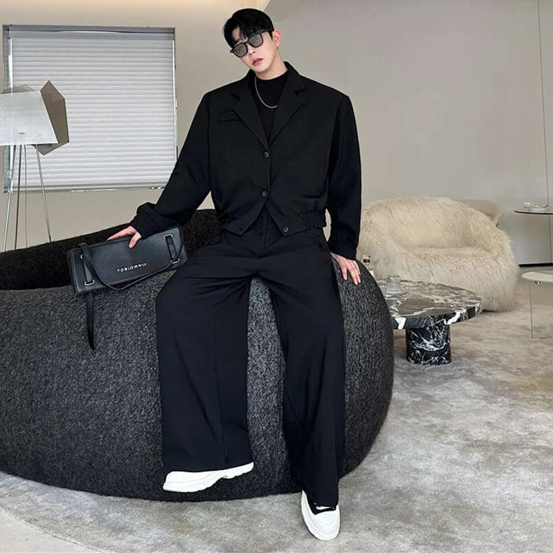 LUZHEN Spring Blazer Neck Casu - đánh giá và giá Street Fashion Jacket Men