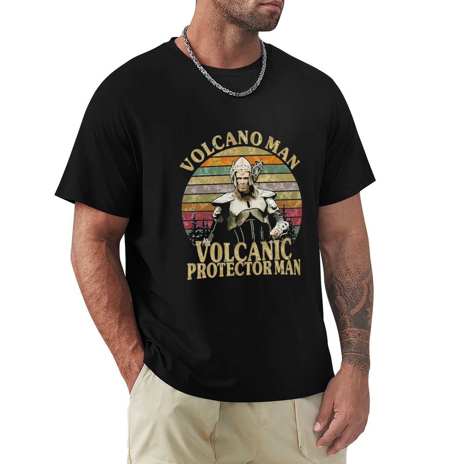 Volcano Man Essential T-Shirt  - đánh giá và giá Street Fashion Essentials