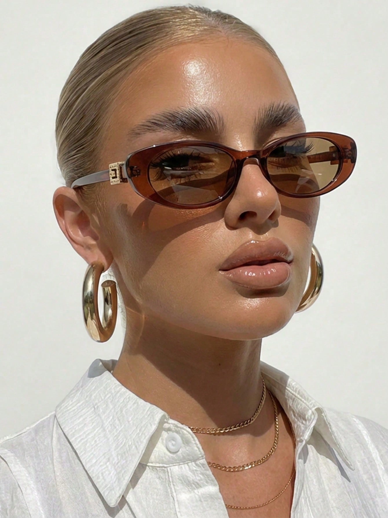 1pair Women Plastic Frame Casu - đánh giá và giá Street Fashion Essentials