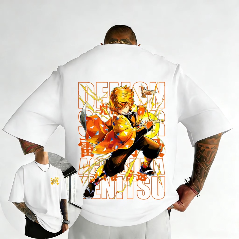 Plus Size Demon Slayer Summer  - đánh giá và giá Street Fashion Of Japan