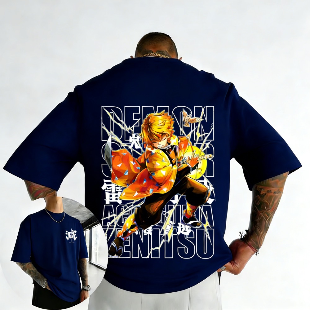 Plus Size Demon Slayer Summer  - đánh giá và giá Street Fashion Of Japan