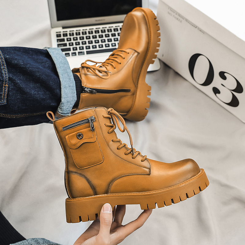 2025 Trend Men Boots Sneakers  - đánh giá và giá Street Fashion Trend 2025