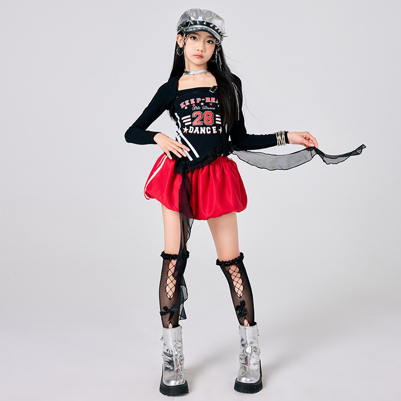 New Girls K-Pop Jazz Stage Out - đánh giá và giá Street Fashion Outfit Girl