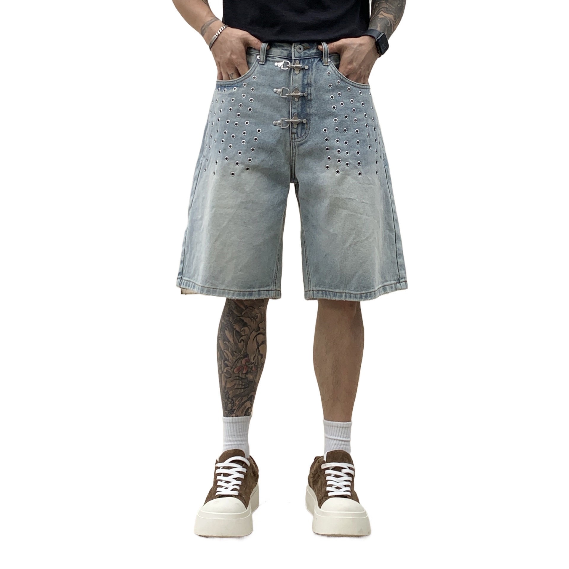 Men's Fashion Loose Fit Vibe S - đánh giá và giá Street Fashion Jeans