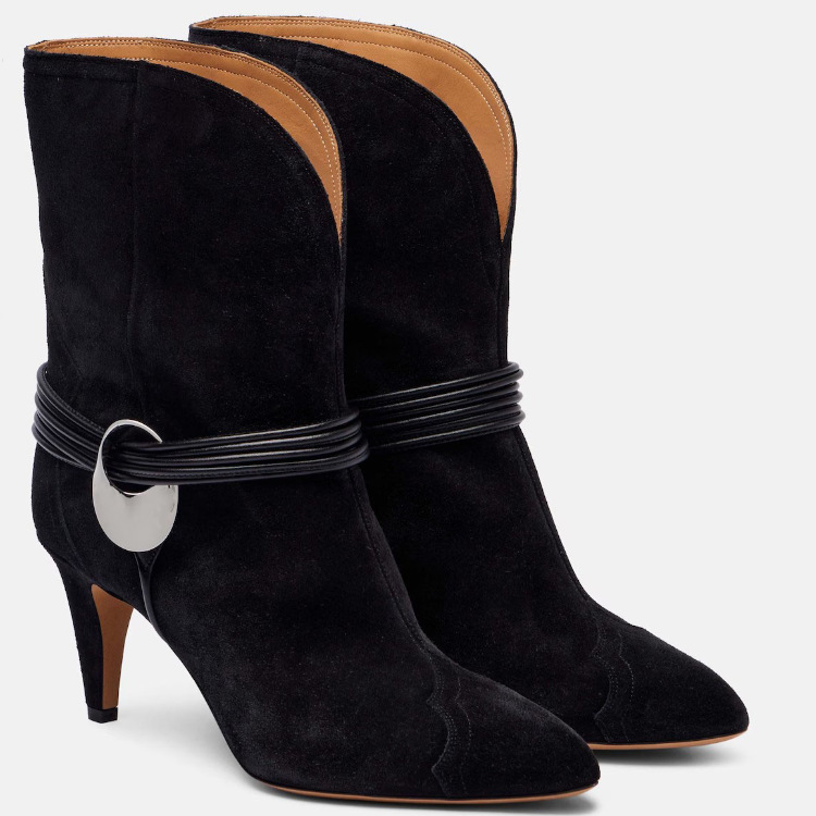 Women's Suede Western Ankle Bo - đánh giá và giá Street Fashion Look