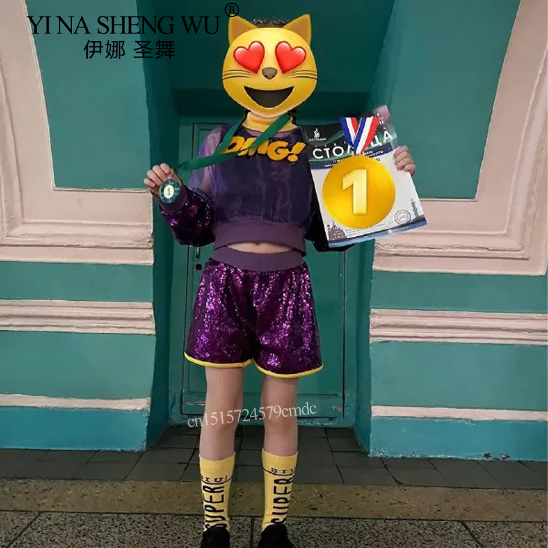 Girl's Jazz Dance Costume Chil - đánh giá và giá Street Fashion Outfit Girl