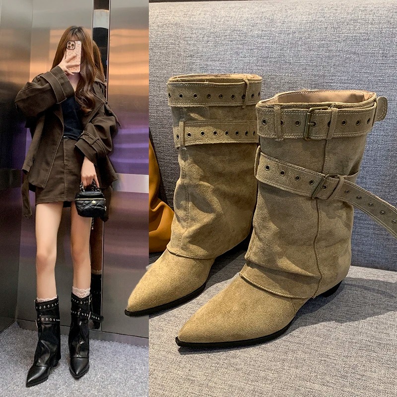 2025 Pointed Toe Women's Winte - đánh giá và giá Street Fashion Trend 2025