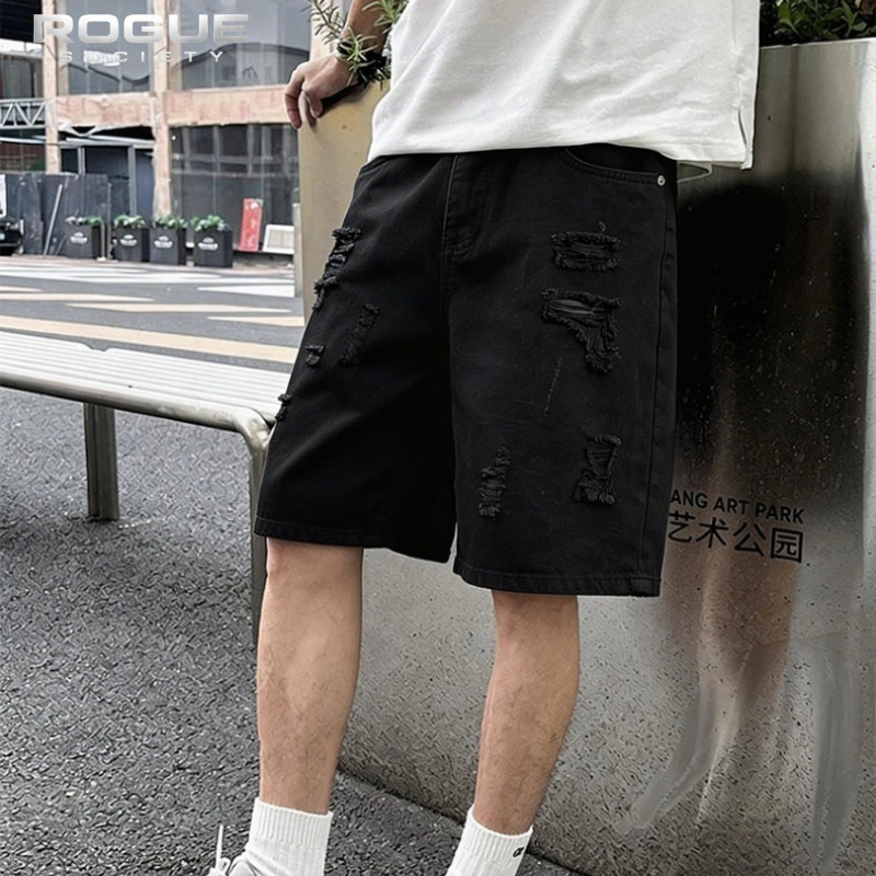 Luxury American Men Denim Shor - đánh giá và giá Street Fashion Essentials