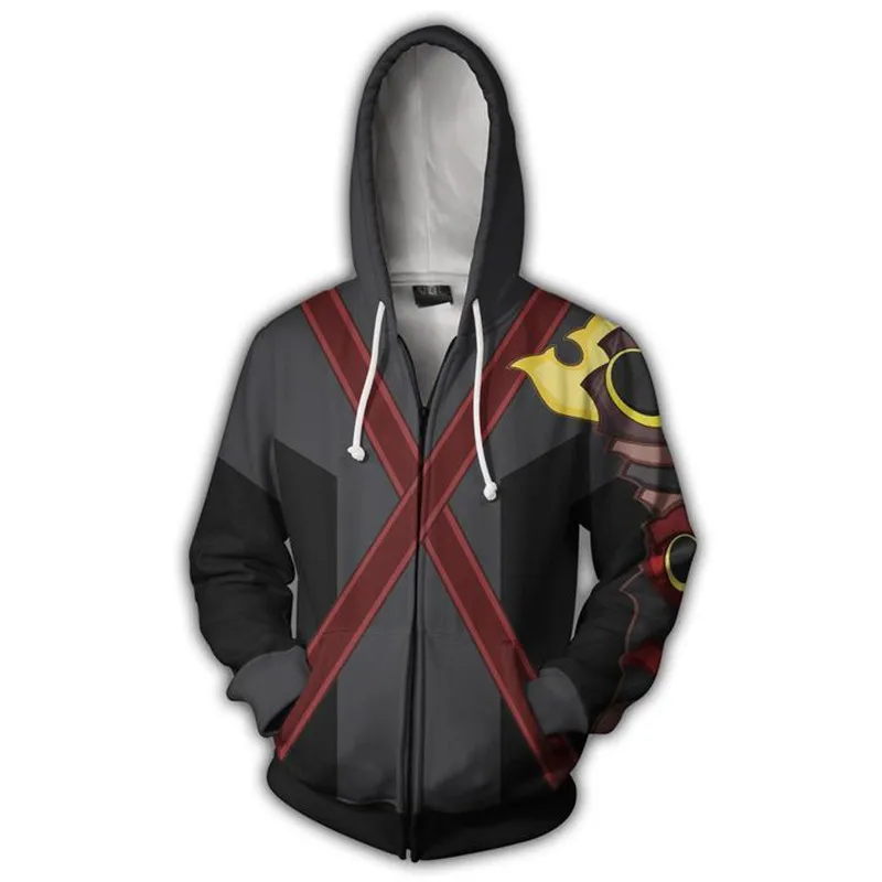 Vương Quốc Trái Tim Áo Hoodie  - đánh giá và giá Street Fashion Jacket Men