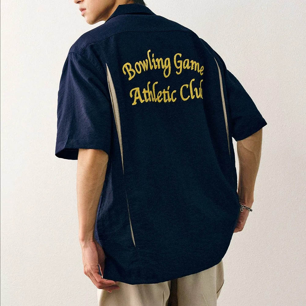 Men's Embroidered Short-Sleeve - đánh giá và giá Street Fashion Trend 2025