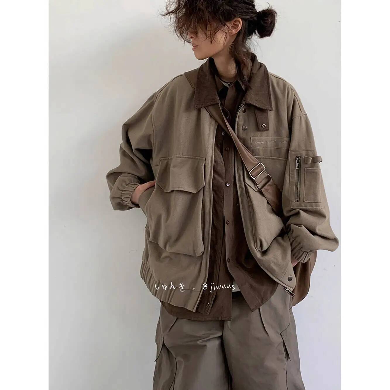Man Jacket Spring Autumn Loose - đánh giá và giá Street Fashion Jacket Men