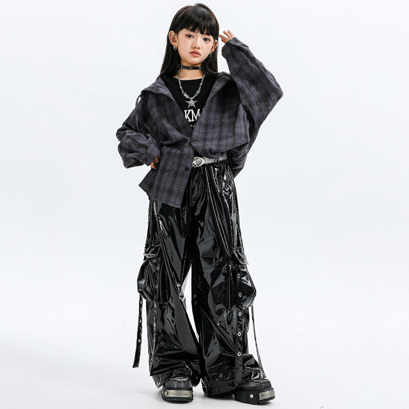 Girls Jazz Dance Costumes Hood - đánh giá và giá Street Fashion Outfit Girl