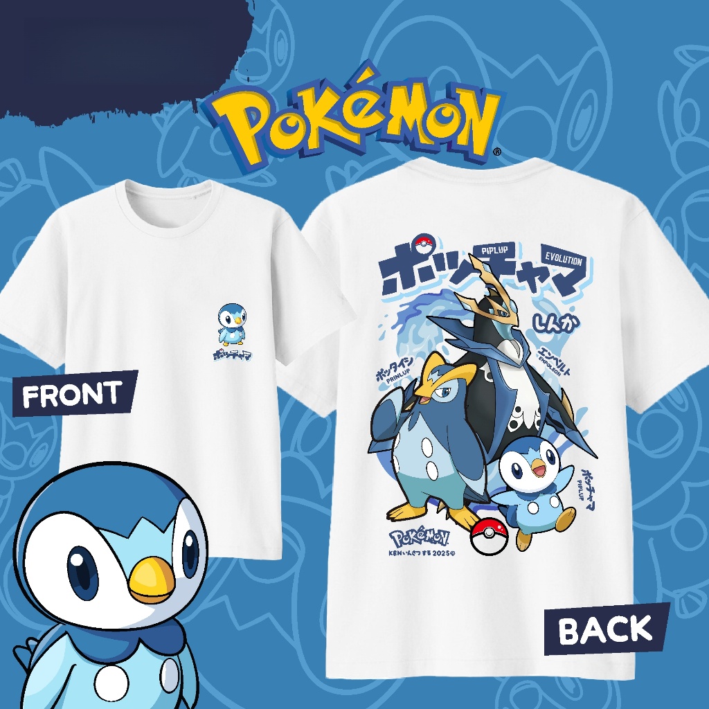 Anime Pokémon Piplup Evolution - đánh giá và giá Street Fashion Of Japan