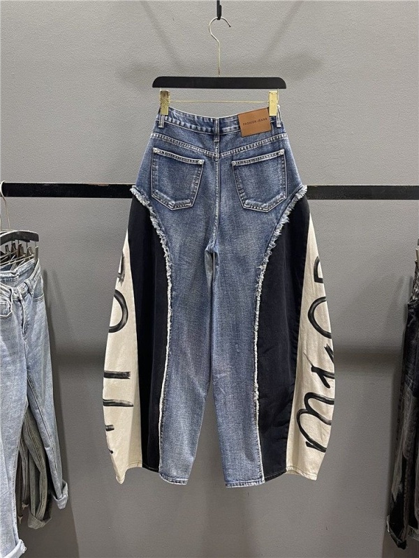 High Waist Loose Wide Leg Amer - đánh giá và giá Street Fashion Jeans