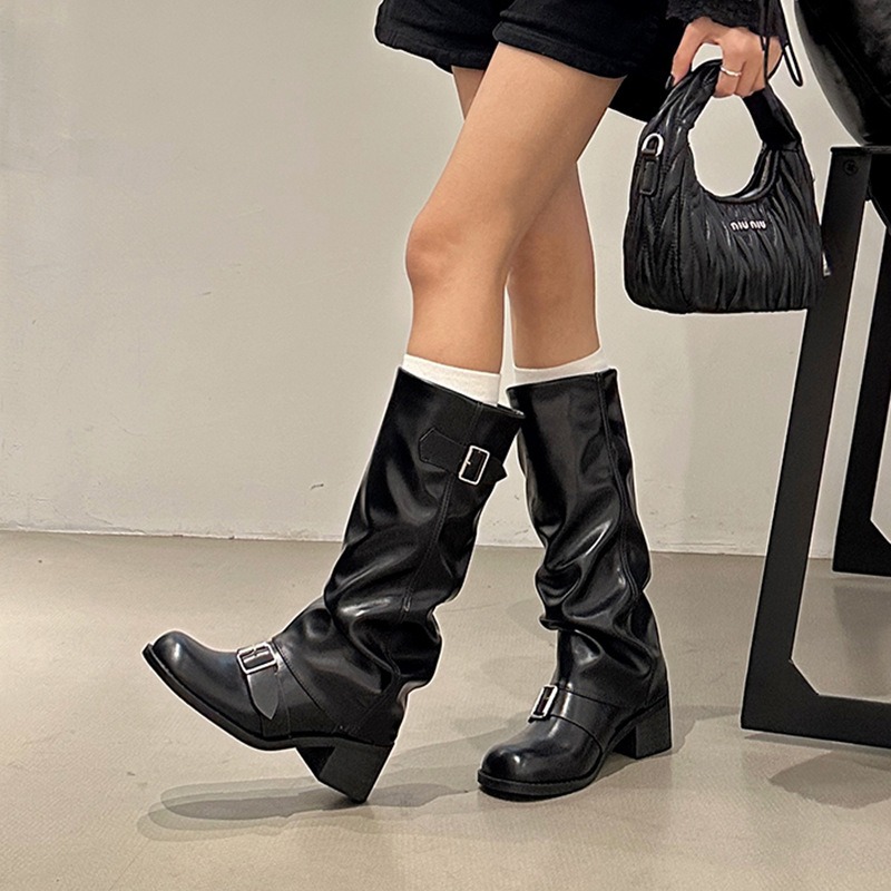 2025Woman Boots Knee High Plat - đánh giá và giá Street Fashion Trend 2025
