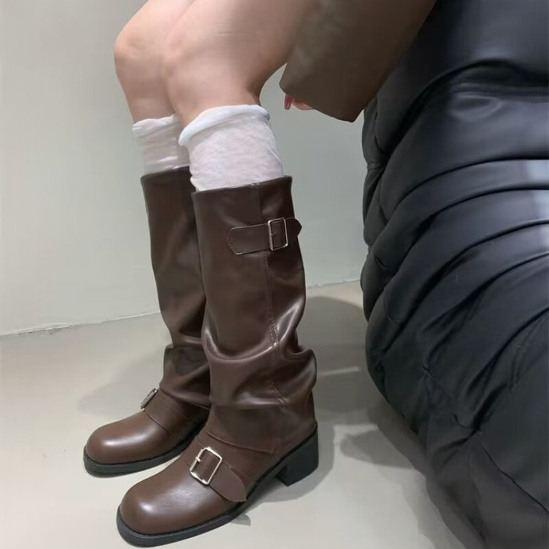 2025Woman Boots Knee High Plat - đánh giá và giá Street Fashion Trend 2025