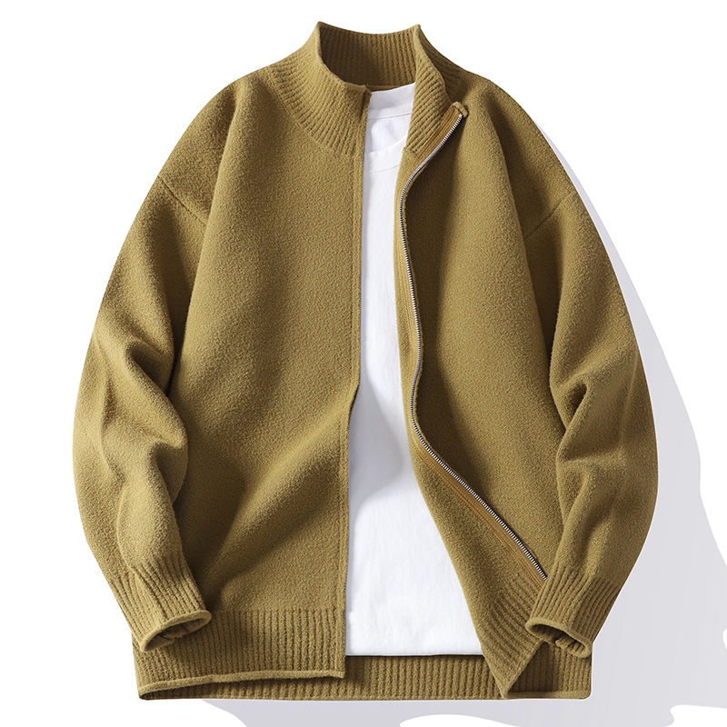Spring Autumn Stand Collar Zip - đánh giá và giá Street Fashion Jacket Men