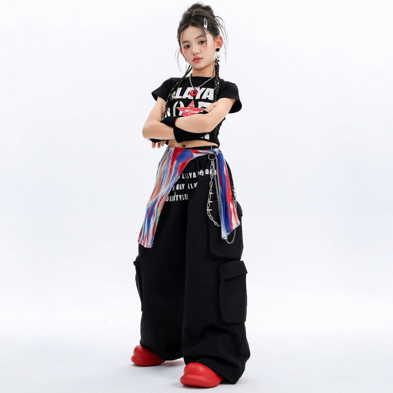 Girls Hip Hop Costume Street D - đánh giá và giá Street Fashion Outfit Girl