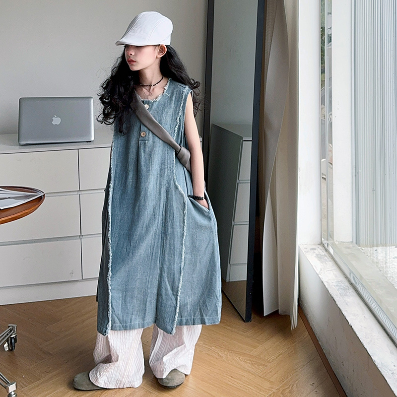 Loose Style Kids Luxury Summer - đánh giá và giá Street Fashion Outfit Girl