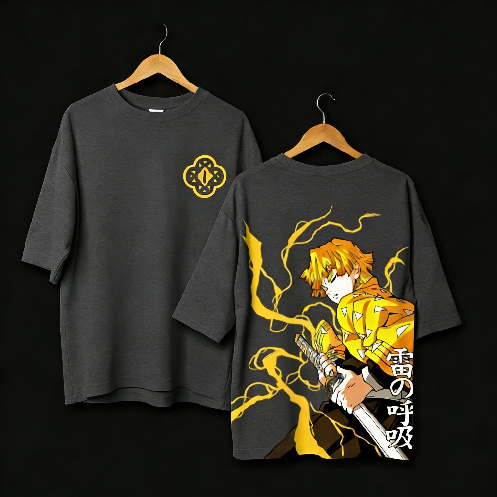 Plus Size Demon Slayer Anime P - đánh giá và giá Street Fashion Anime