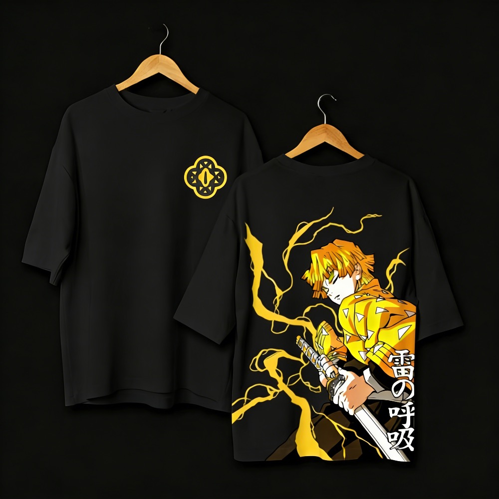 Plus Size Demon Slayer Anime P - đánh giá và giá Street Fashion Anime