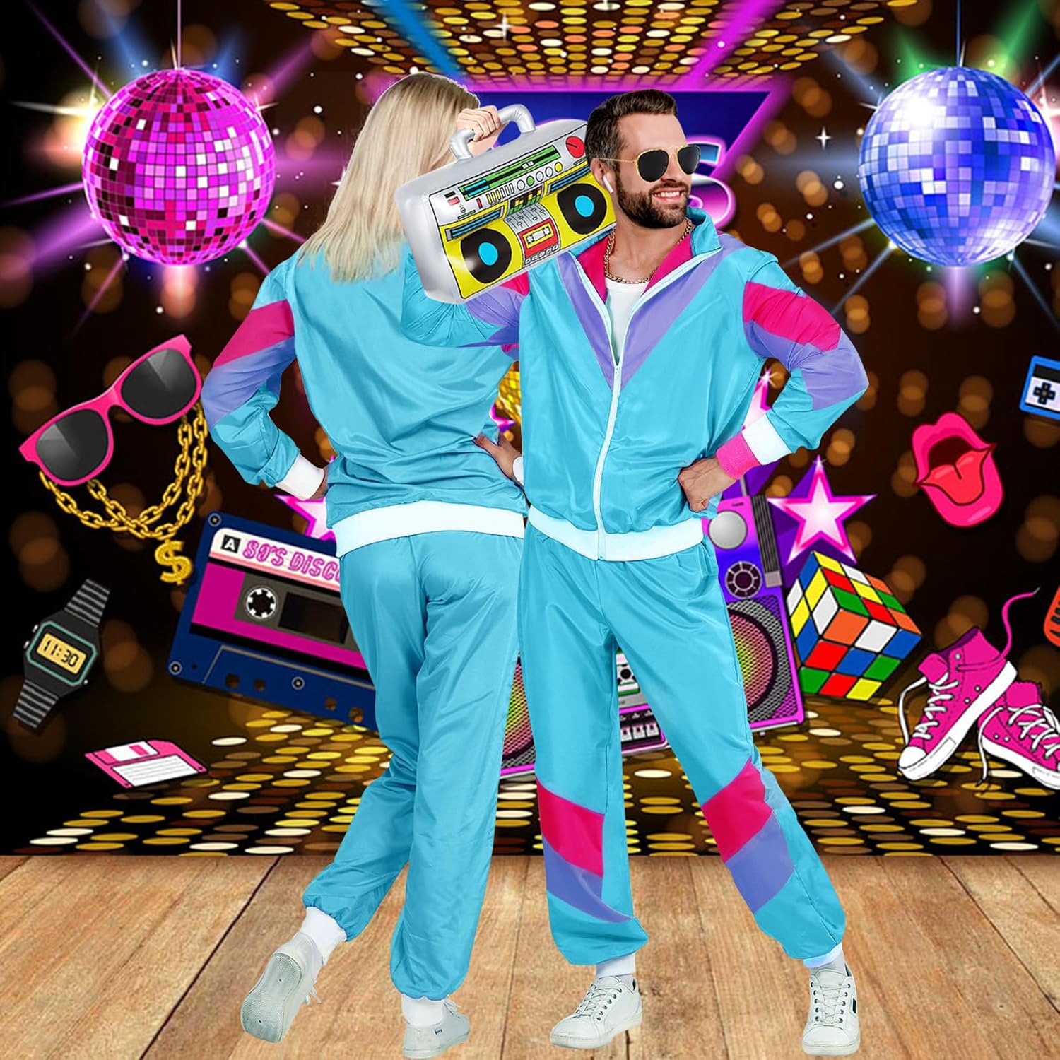 80s 90s Fancy Dress Costumes f - đánh giá và giá Street Fashion Jacket Men